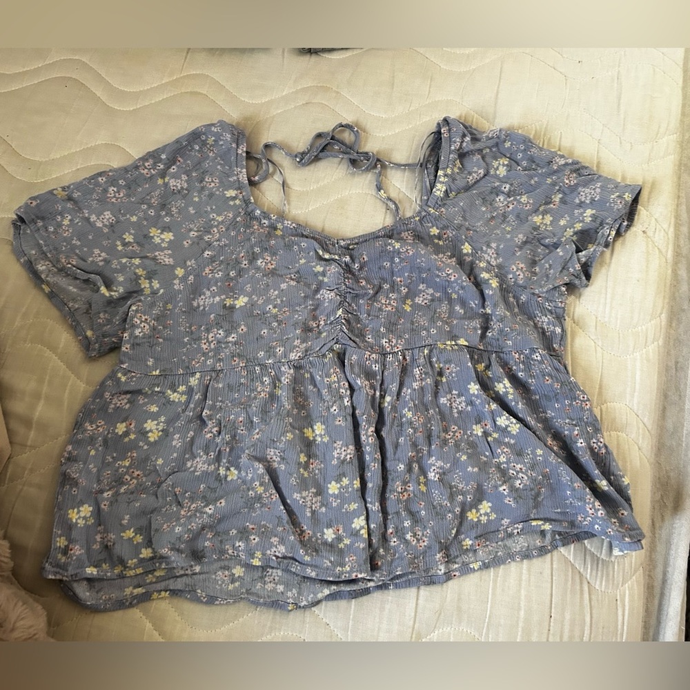 Floral hippy shirt